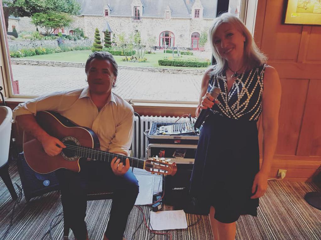 Mardi 30 juillet 2019, Lady Swing Duo était en concert au Club House du domaine de la Bretesche à Missillac (44) !